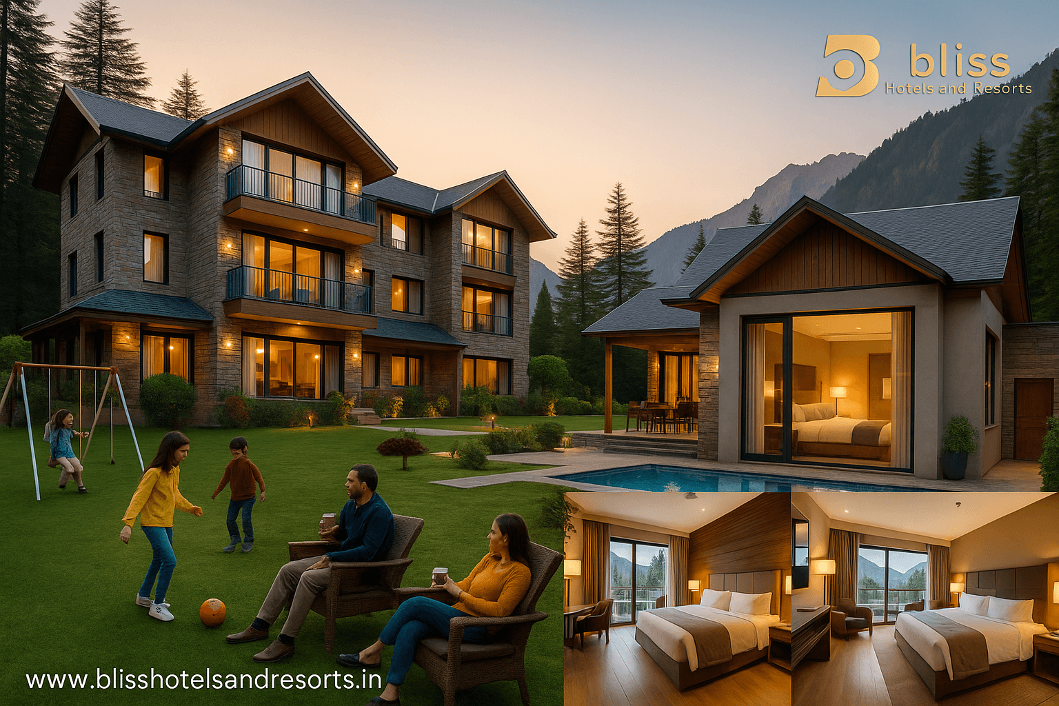 Best 4 Star Hotels in Kullu & Manali for Family