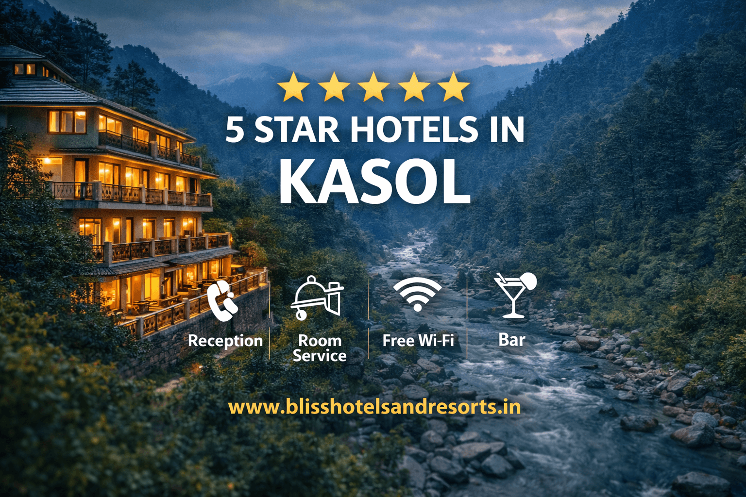 5 Star Hotels in Kasol