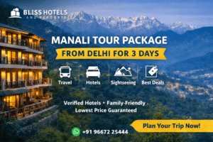 Manali tour package from Delhi for 3 days